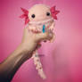 Axolotl art toy