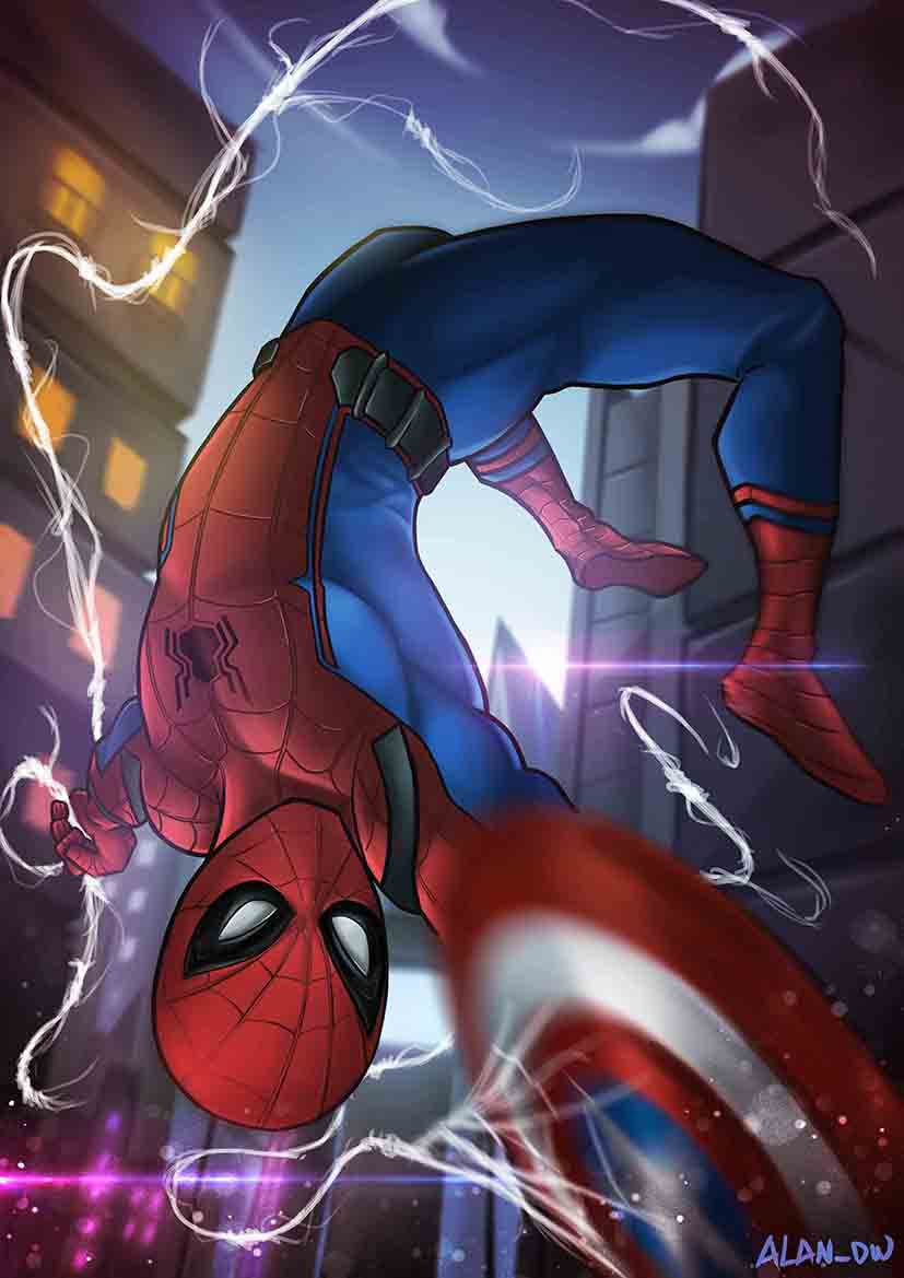 Spiderman Fan Art Civil War ver. by alanasdasd on DeviantArt
