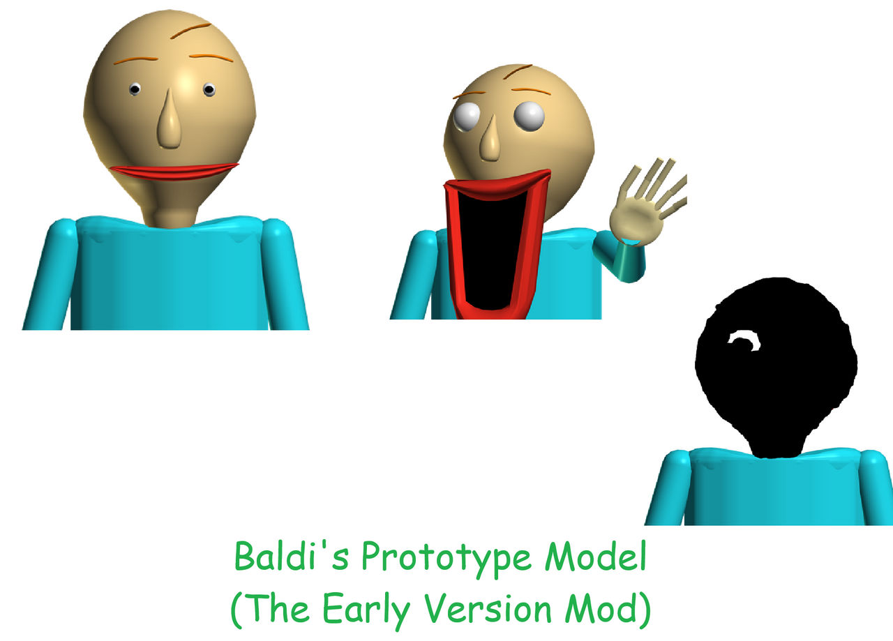 Baldi's Prototype Blender Model by Johan1947 on DeviantArt