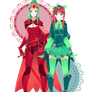 Red Knight and Green Gunner