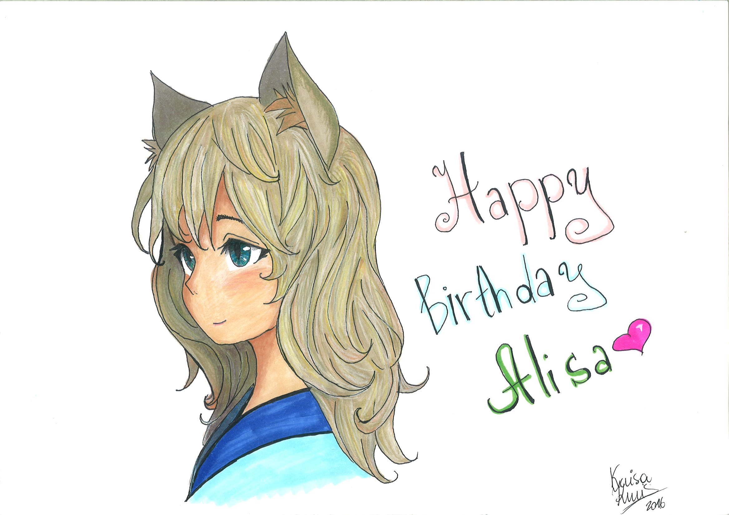 happy birthday Alisa!