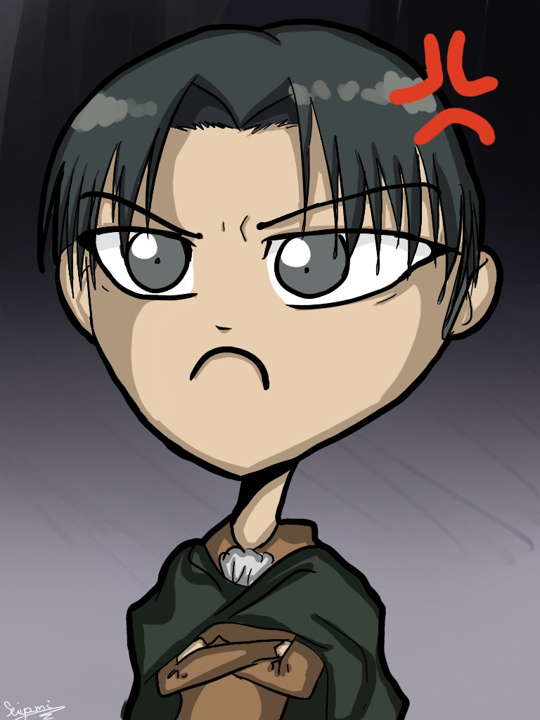 commission - GRUMPY LEVI by Seiyami on DeviantArt