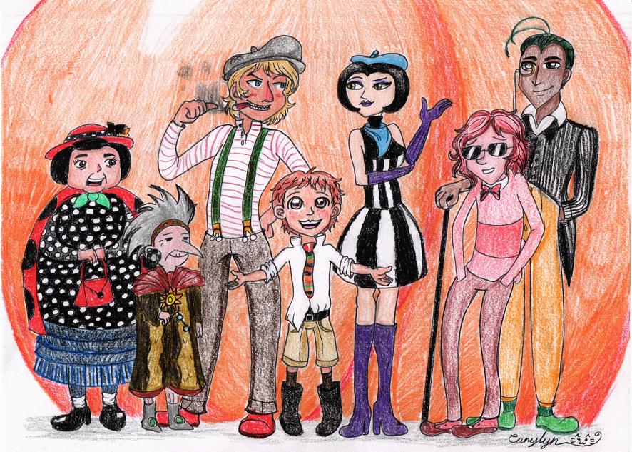 Jim y el Durazno Gigante by Carylyn on DeviantArt
