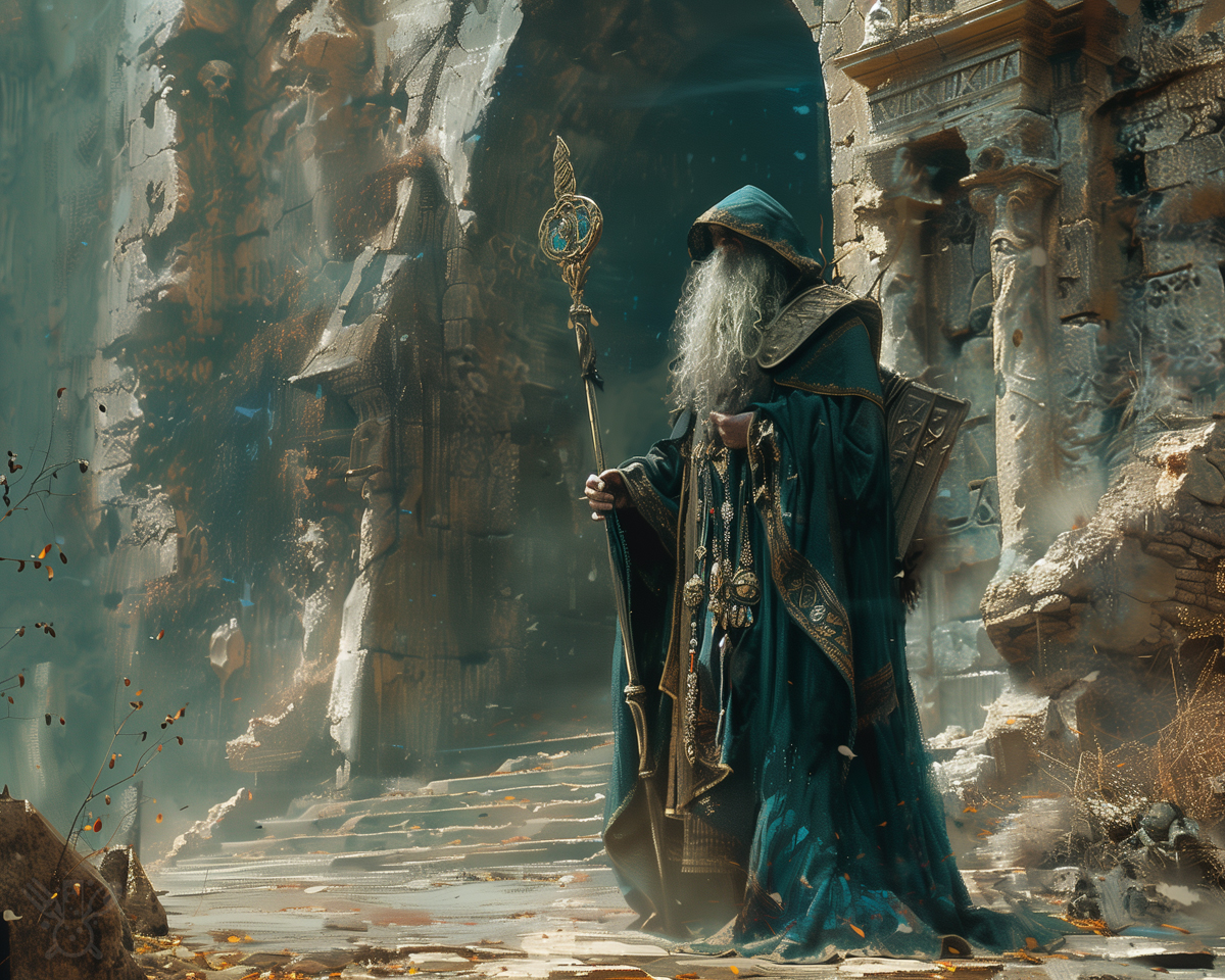 Greendward Wizard Green wizard by Indivisualist23 on DeviantArt