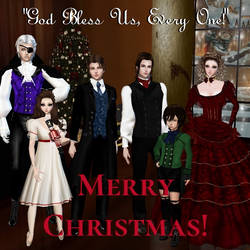 IMVU Dickensian Christmas Card