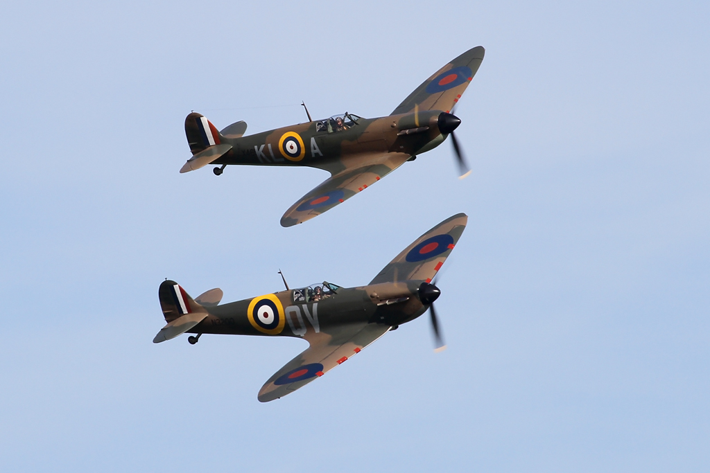 Spitfire flypast #1