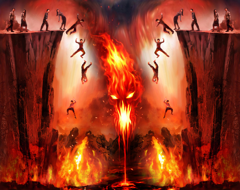 WELCOME TO HELL by rozhvector.deviantart.com on @DeviantArt