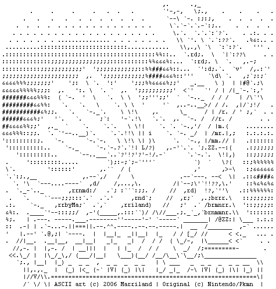 ASCII Dialga