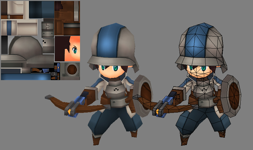 Soldier Model by EelGod