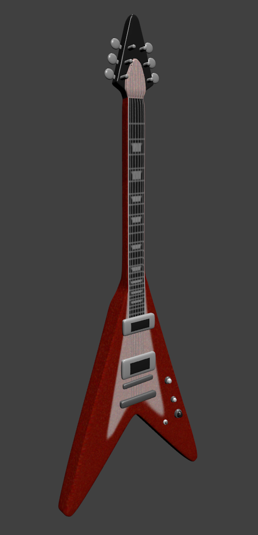 Bonnie's Flying V Electric Guitar