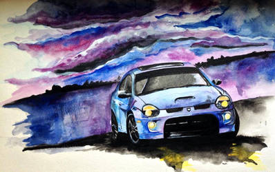 SRT-4 Watercolor WIP