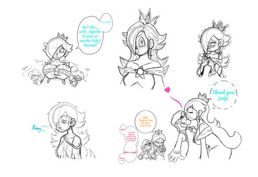 Rosalina Sketches