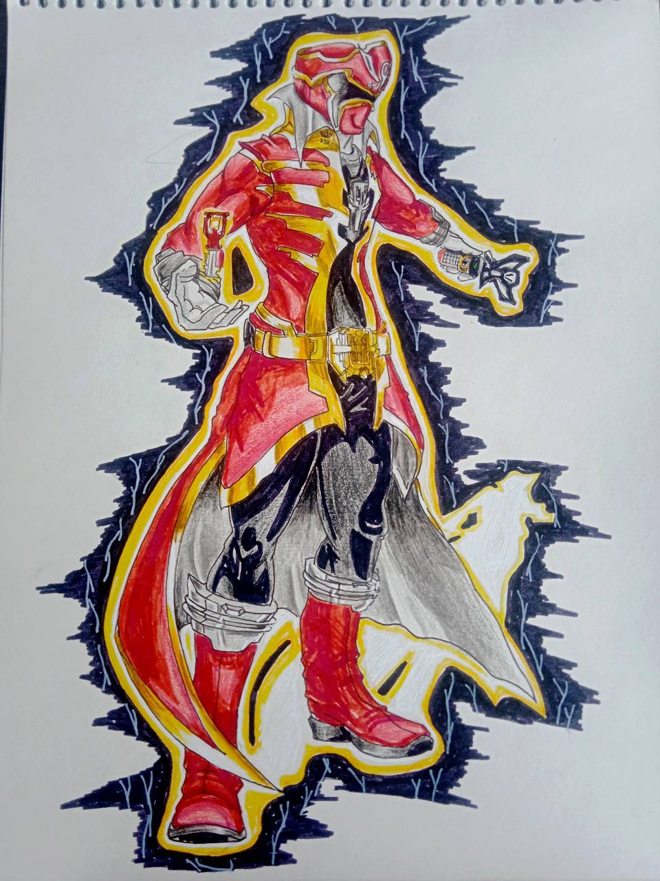Black Megaforce Ranger Deviantart Power Ranger Super MegaForce. by Justanormalartsit on DeviantArt
