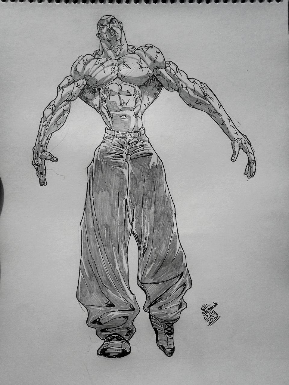 Anime - Baki by Justanormalartsit on DeviantArt