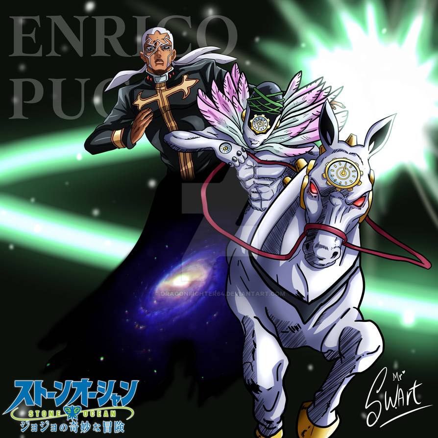 Enrico Pucci - Made in Heaven by DragonFighter64 on DeviantArt