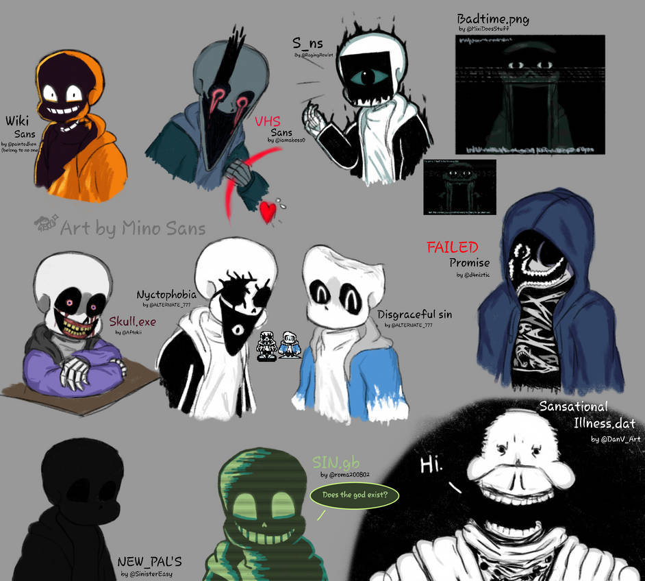 Horror Sans by Zeigiest on DeviantArt