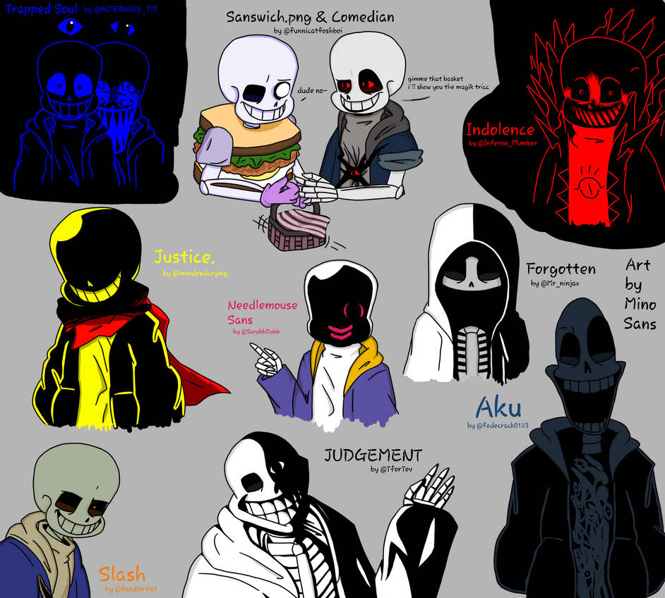 Llamaboss0 ❗️(Comms Open) ❗️ on X: THE CREEPYPASTA SQUAD Needlemouse Sans  by @ScrubbDubb Promise by @d4niztic VHS Sans by Me! Wiki Sans by  @paintedhen #sans #undertaleAU #UNDERTALE #Undertale #undertaleAU好きさんと繋がりたい  #Undertale好きさんと