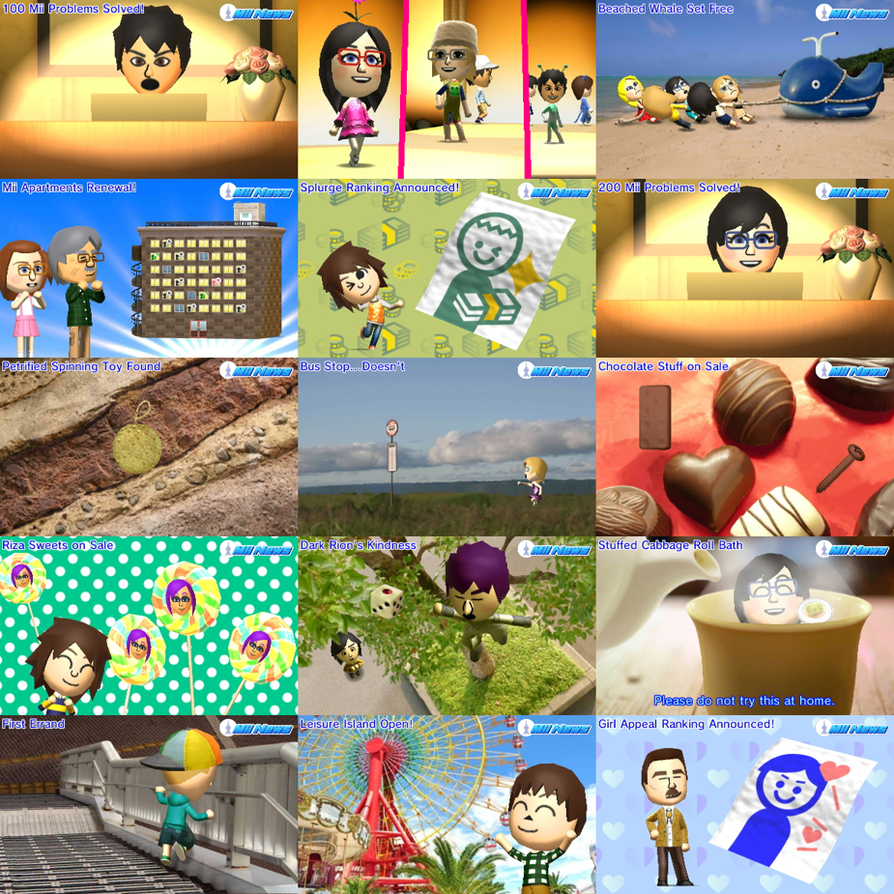 Tomodachi Life Mii News Tomodachi Life Mii News
