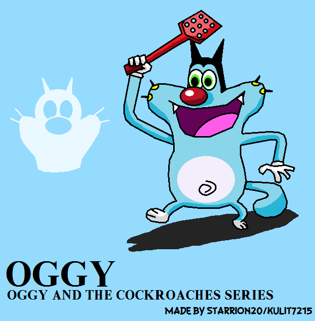 Oghs Grumpy Smashified Oggy (Oggy and the Cockroaches) by StarRion20 on DeviantArt