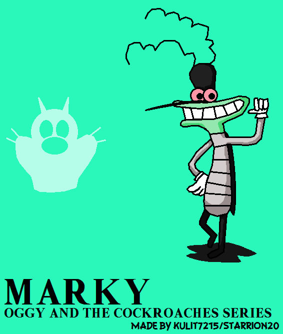Smashified Marky (Oggy and the Cockroaches) by StarRion20 on DeviantArt