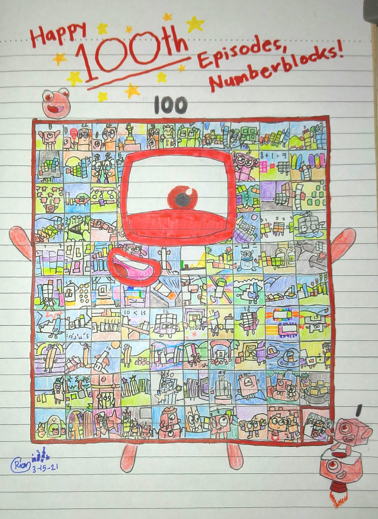 Numblo 100 Episodes Of Numberblocks By Starrion On Deviantart Numblo 100 Episodes Of Numberblocks By Starrion On Deviantart