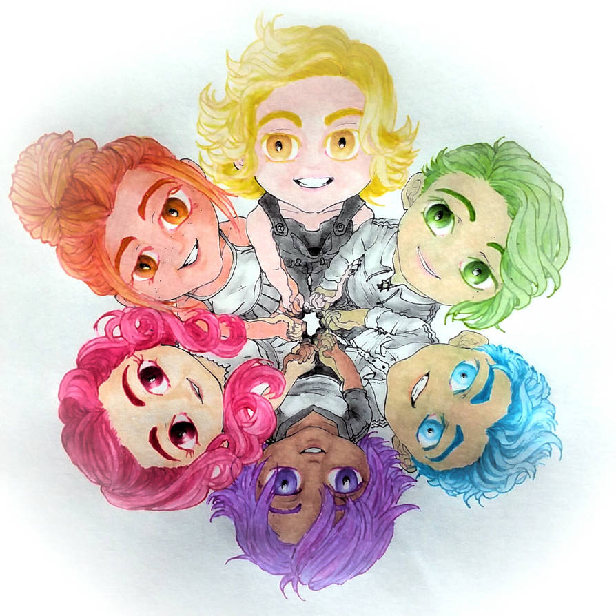 Unity of Chibis by ImmortalShadowAirron on DeviantArt