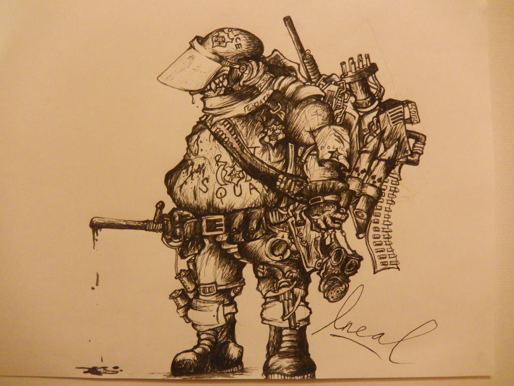 Dystopian Riot Police Officer by E4GLEW4RR10R on DeviantArt