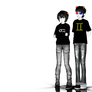 [MMD x Homestuck] Karkat Vantas and Sollux Captor