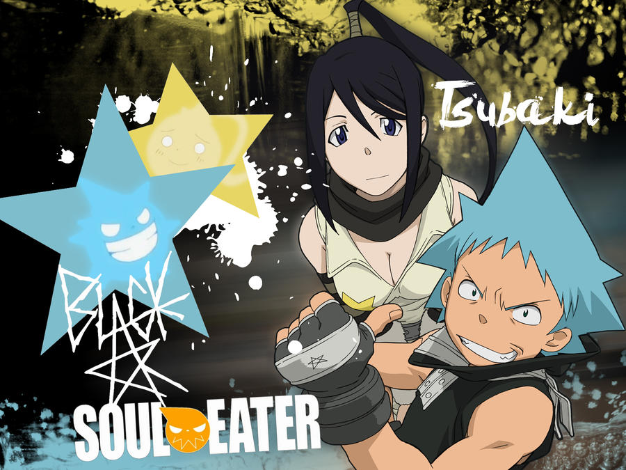 Soul Eater - Black Star and Tsubaki by Xeloz on DeviantArt.