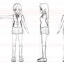 Ami Kawashima Model Sheet