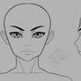 Anime Boy Head Model Sheet 01