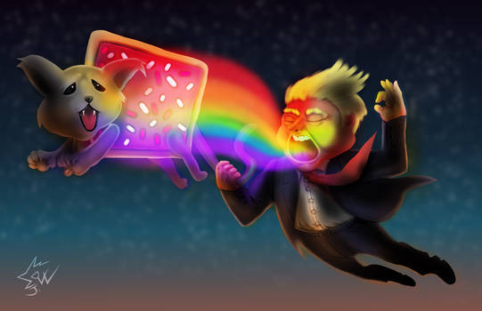 Donald Trump Nyan Cat 2016 01