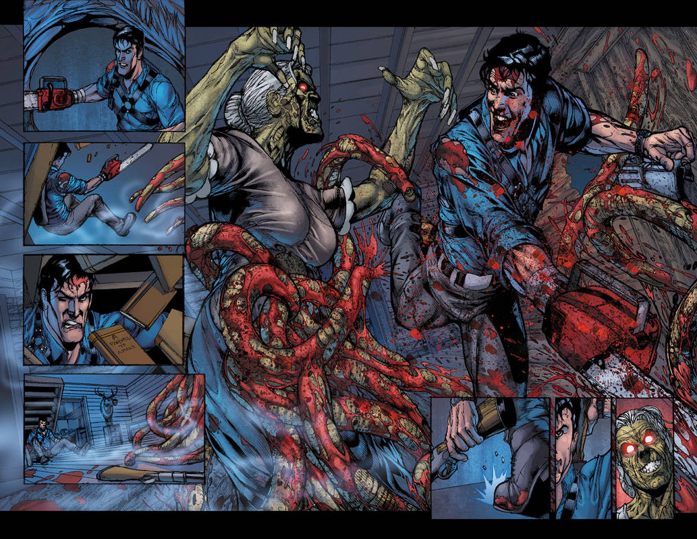 Army of Darkness 7 p2-3 by BlondTheColorist
