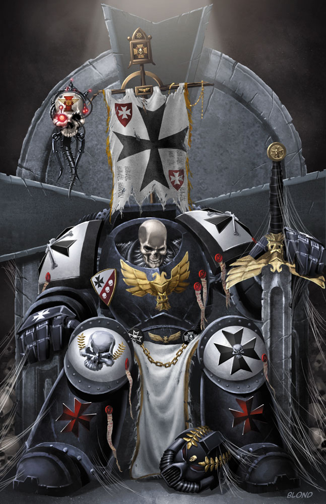Warhammer: The Lonely Templar by BlondTheColorist