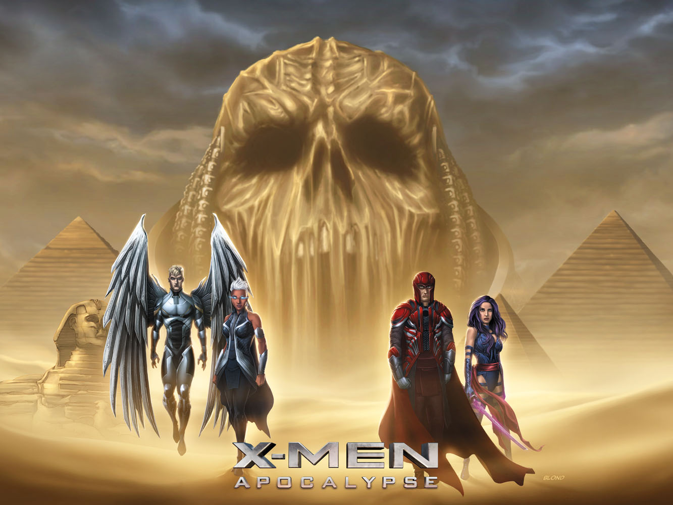 X-Men: Apocalypse by BlondTheColorist