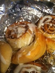 Yummy cinnamon rolls