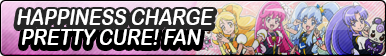 Happiness Charge Pretty Precure! Fan Button