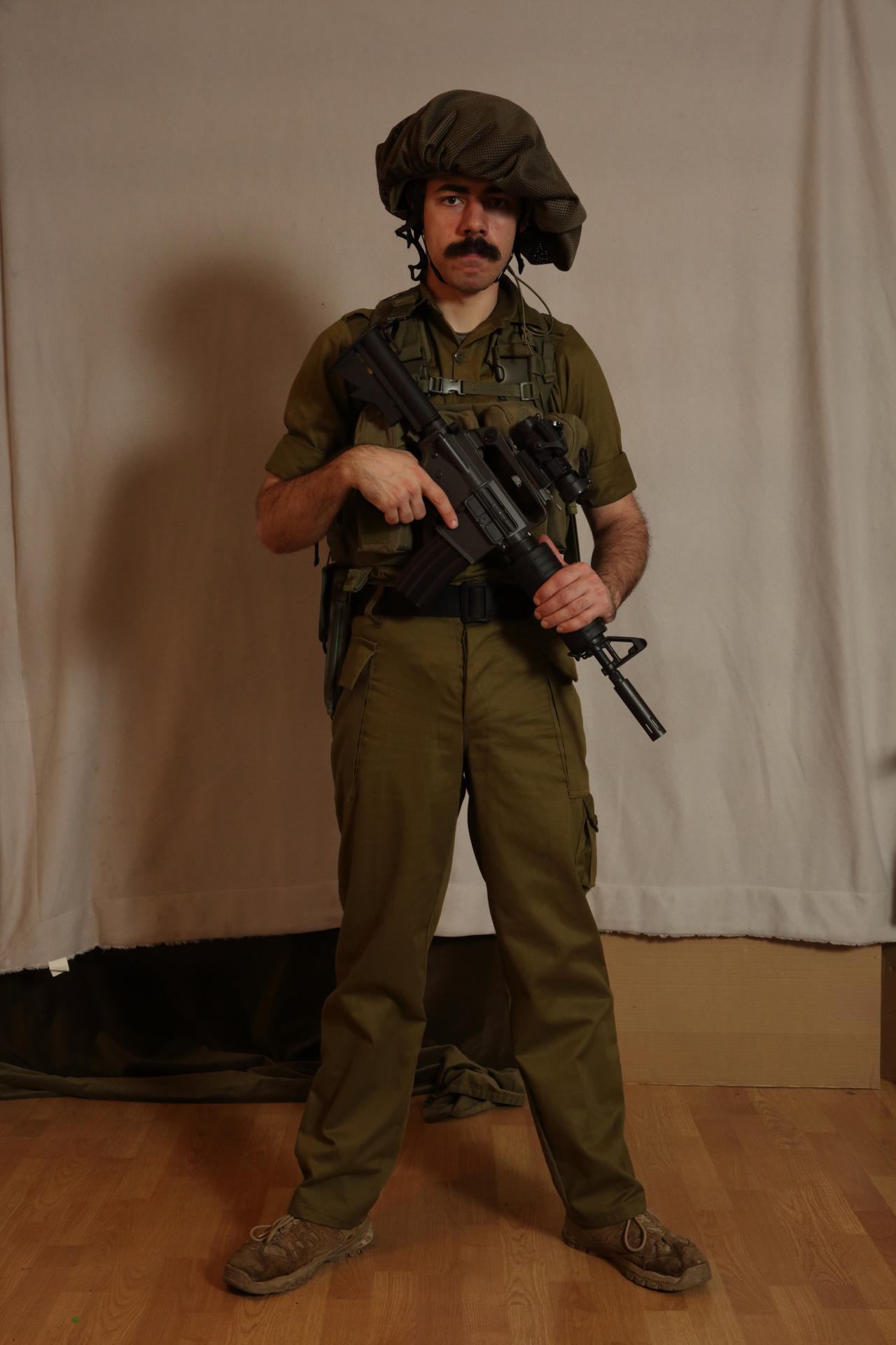 IDF conscript loadout by Schron on DeviantArt