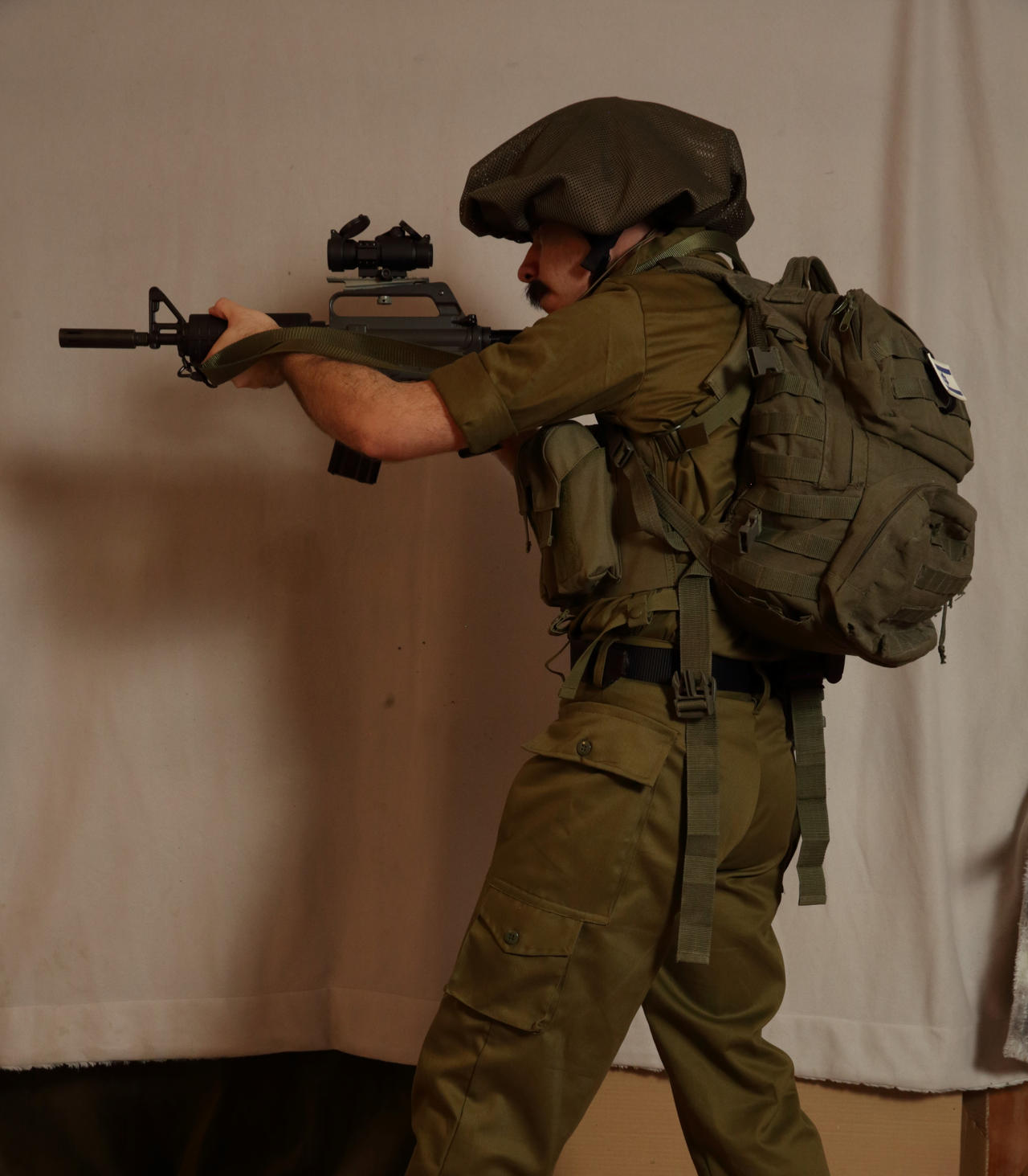 IDF conscript loadout (left side) by Schron on DeviantArt