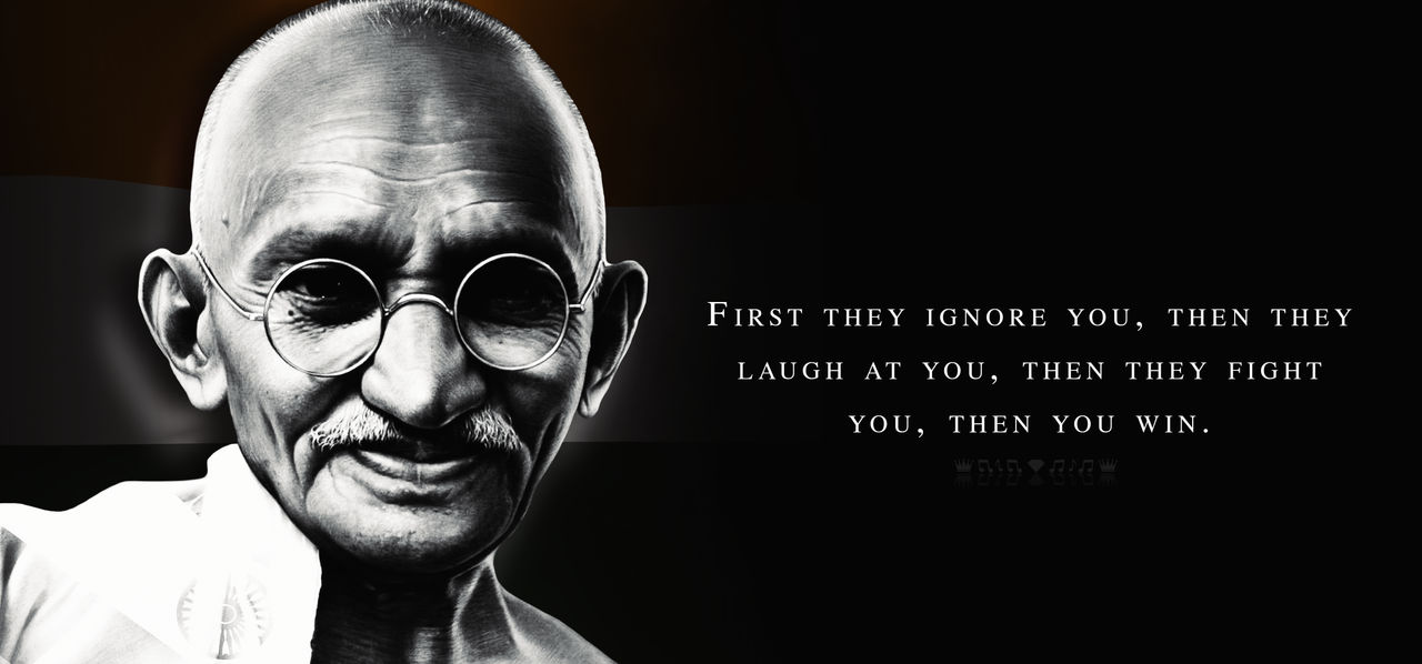 Ghandi by RealestDesigns on DeviantArt