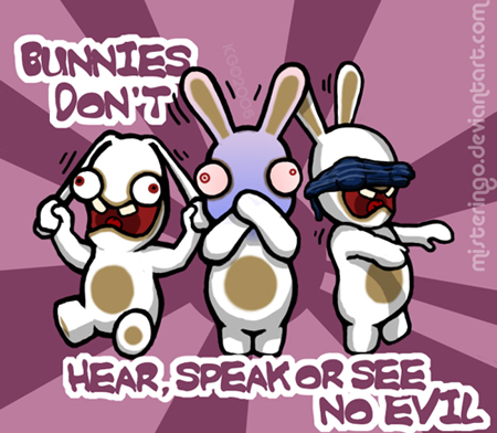 Hear, Speak or See no Evil