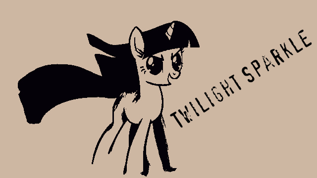 Twilight Sparkle poster