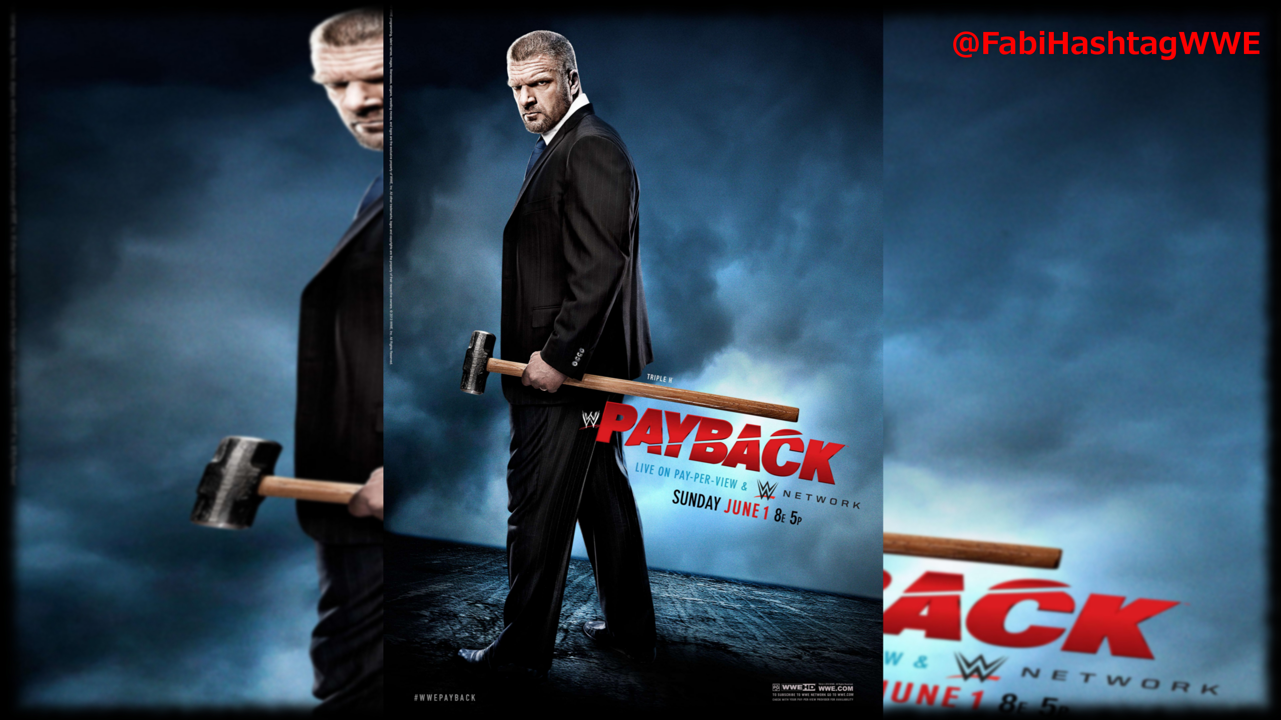 WWE Payback 2014 Poster