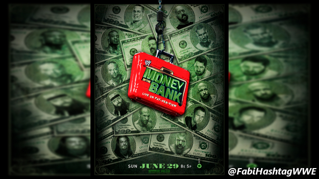 WWE Money In The Bank 2014 Poster