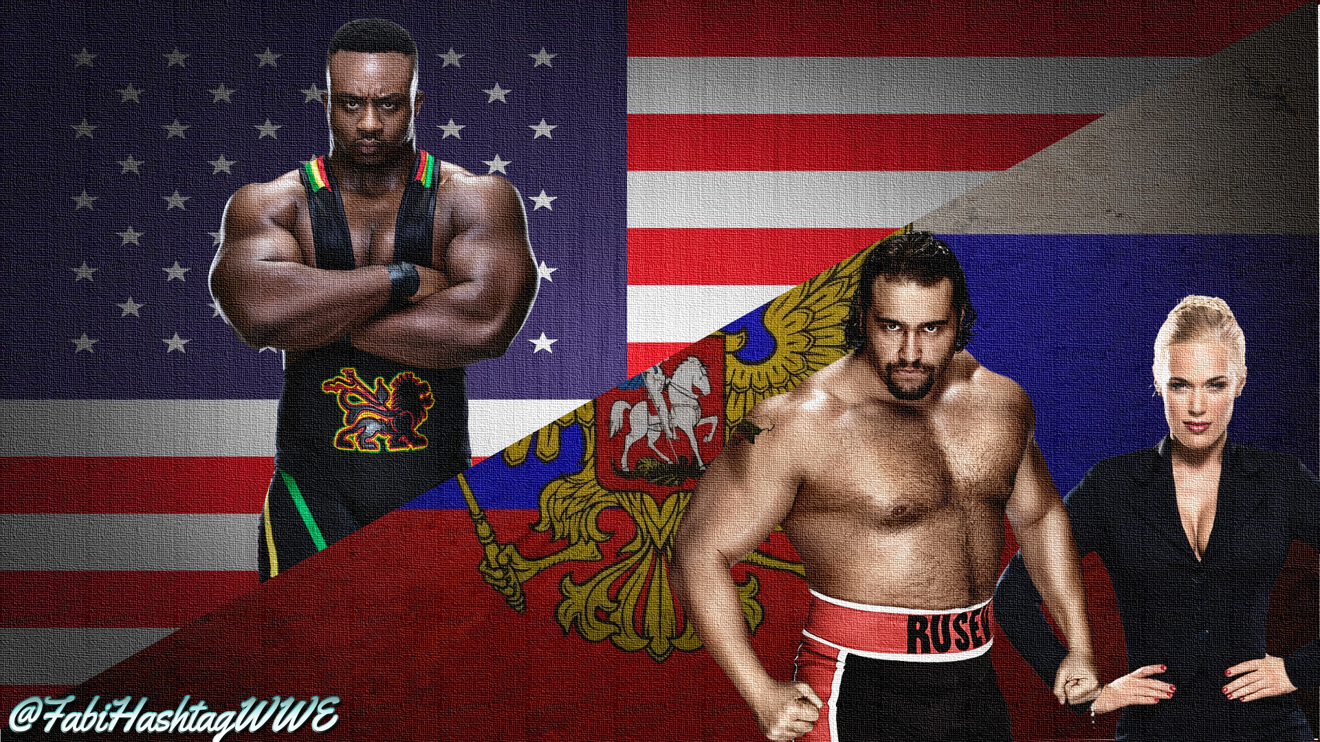 Big E vs. Rusev - USA vs. Russia - Payback 2014