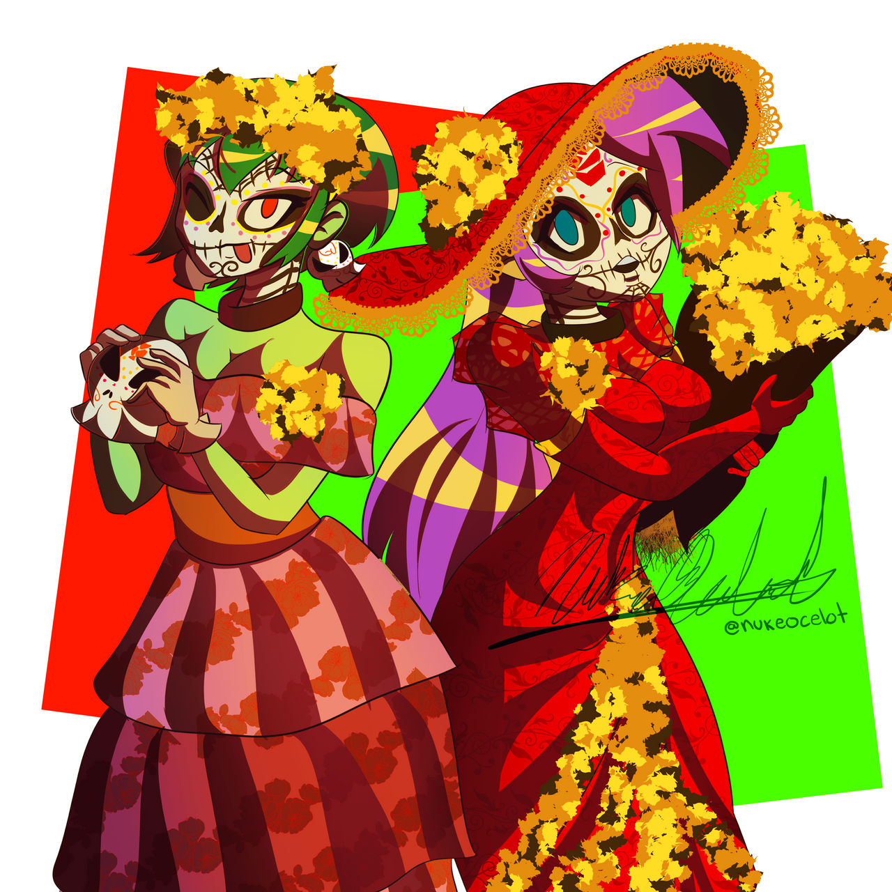 Shantae and Rottytops Catrina by NukeOcelot on DeviantArt