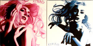 Lady Gaga Showstudio Paintings