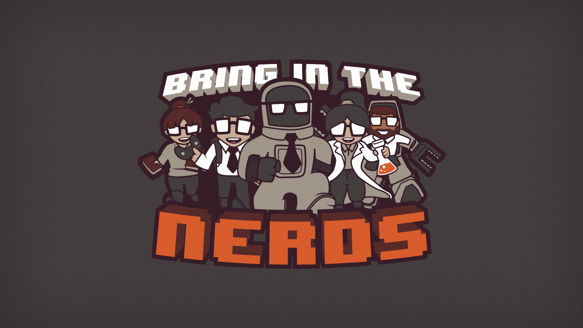 Bring In The Nerds! - Wallpaper Edition by blo0p on DeviantArt