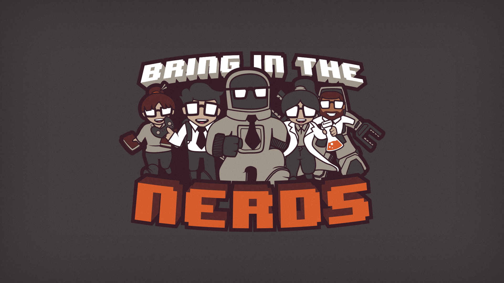 Bring In The Nerds! - Wallpaper Edition by blo0p on DeviantArt Bring In The Nerds! - Wallpaper Edition by blo0p on DeviantArt