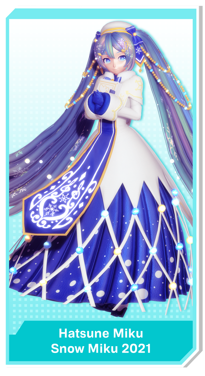 Miku Engage Module .:PDAFT Hatsune Miku - Snow Miku 2021:. by MusicRevU on DeviantArt